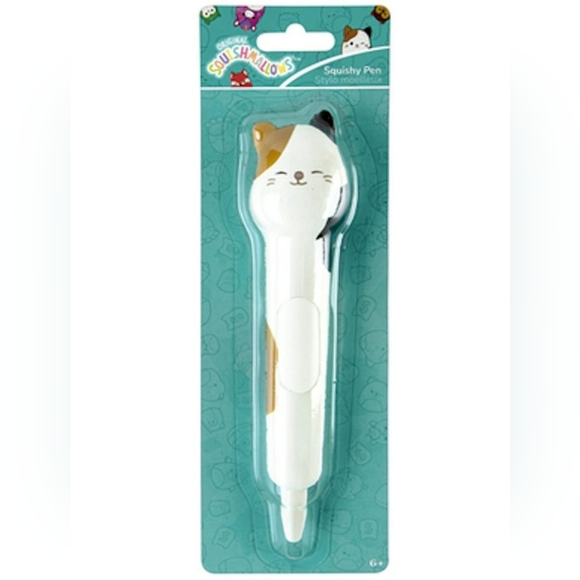 CAM 😺 Cat Squishy Pen By Original Squishmallow By Kellytoy NWT - Picture 1 of 1